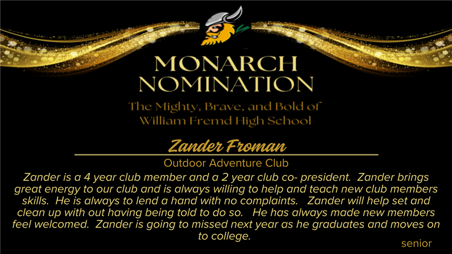 Zander Froman